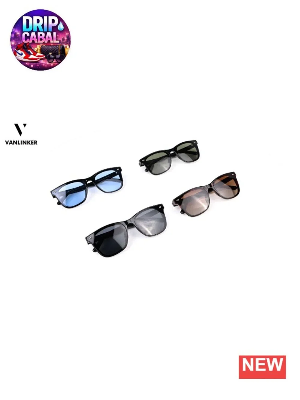 Oversized Square Sunglasses UV400 Protection Retro Low Bridge Fit Unisex